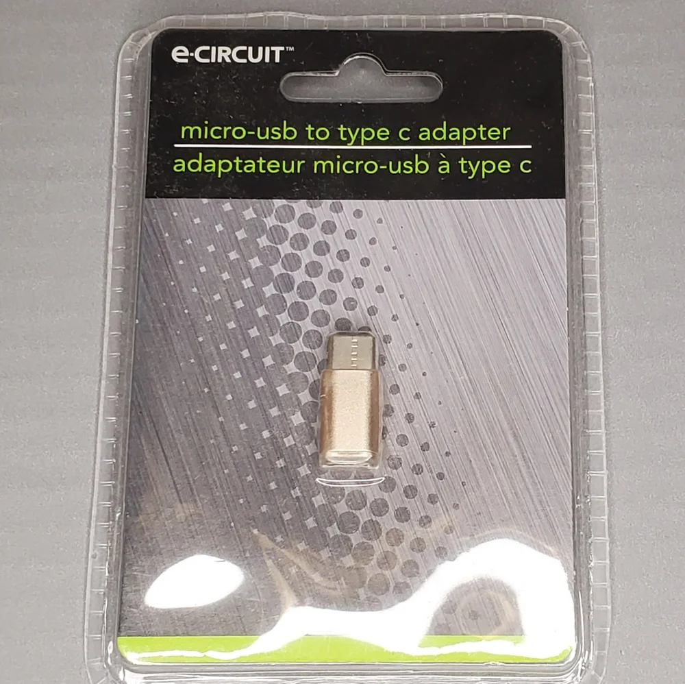 e circuit micro-USB to type c adapter